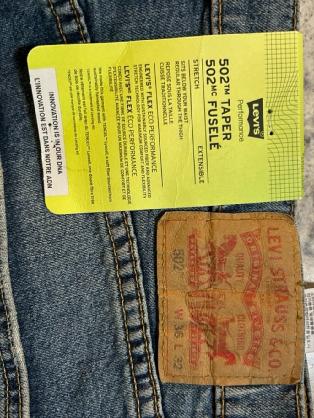 Levi's 502 Taper - 36